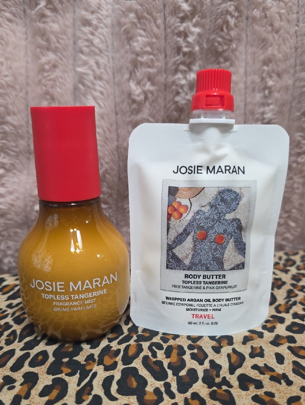 Josie Maran Topless Tangerine Fragrance Mist & Body Butter